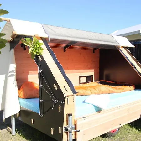 Strandgutkoje Auf Dem Campingplatz Strandgut Cuxhaven Zewnętrze zdjęcie