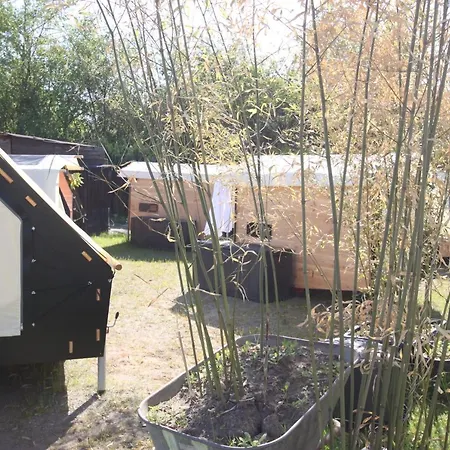 Strandgutkoje Auf Dem Campingplatz Strandgut Cuxhaven Zewnętrze zdjęcie