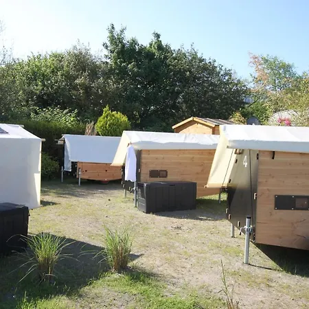 Strandgutkoje Auf Dem Campingplatz Strandgut Cuxhaven Zewnętrze zdjęcie